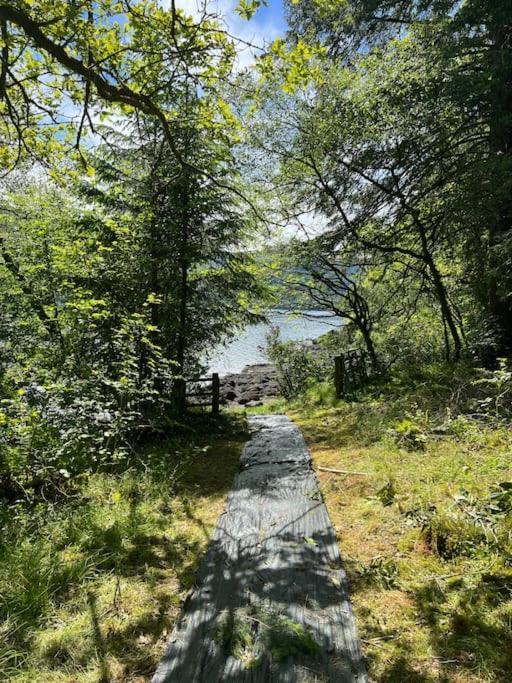Waterside 3 Bed Cottage, Hot Tub, Sauna, Pvt Beach Arrochar Exterior foto