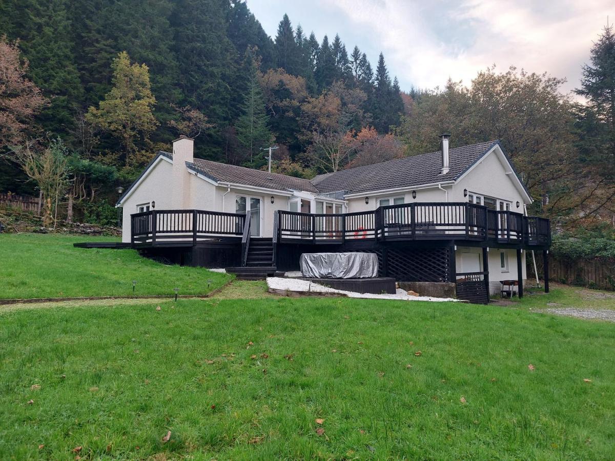Waterside 3 Bed Cottage, Hot Tub, Sauna, Pvt Beach Arrochar Exterior foto