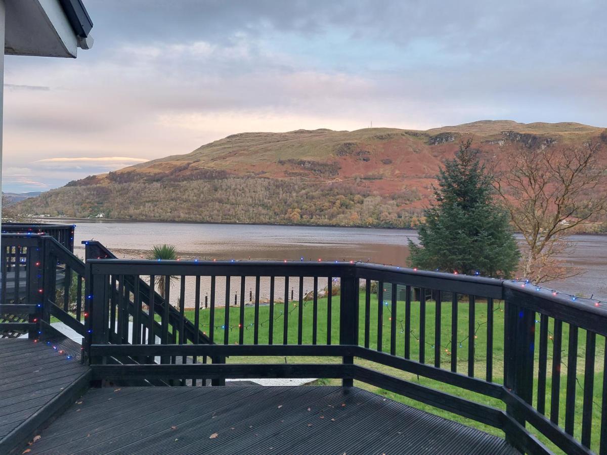 Waterside 3 Bed Cottage, Hot Tub, Sauna, Pvt Beach Arrochar Exterior foto