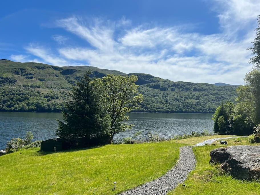 Waterside 3 Bed Cottage, Hot Tub, Sauna, Pvt Beach Arrochar Exterior foto