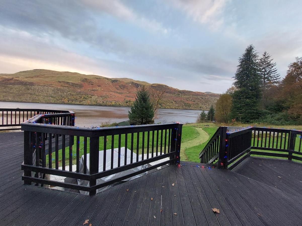 Waterside 3 Bed Cottage, Hot Tub, Sauna, Pvt Beach Arrochar Exterior foto