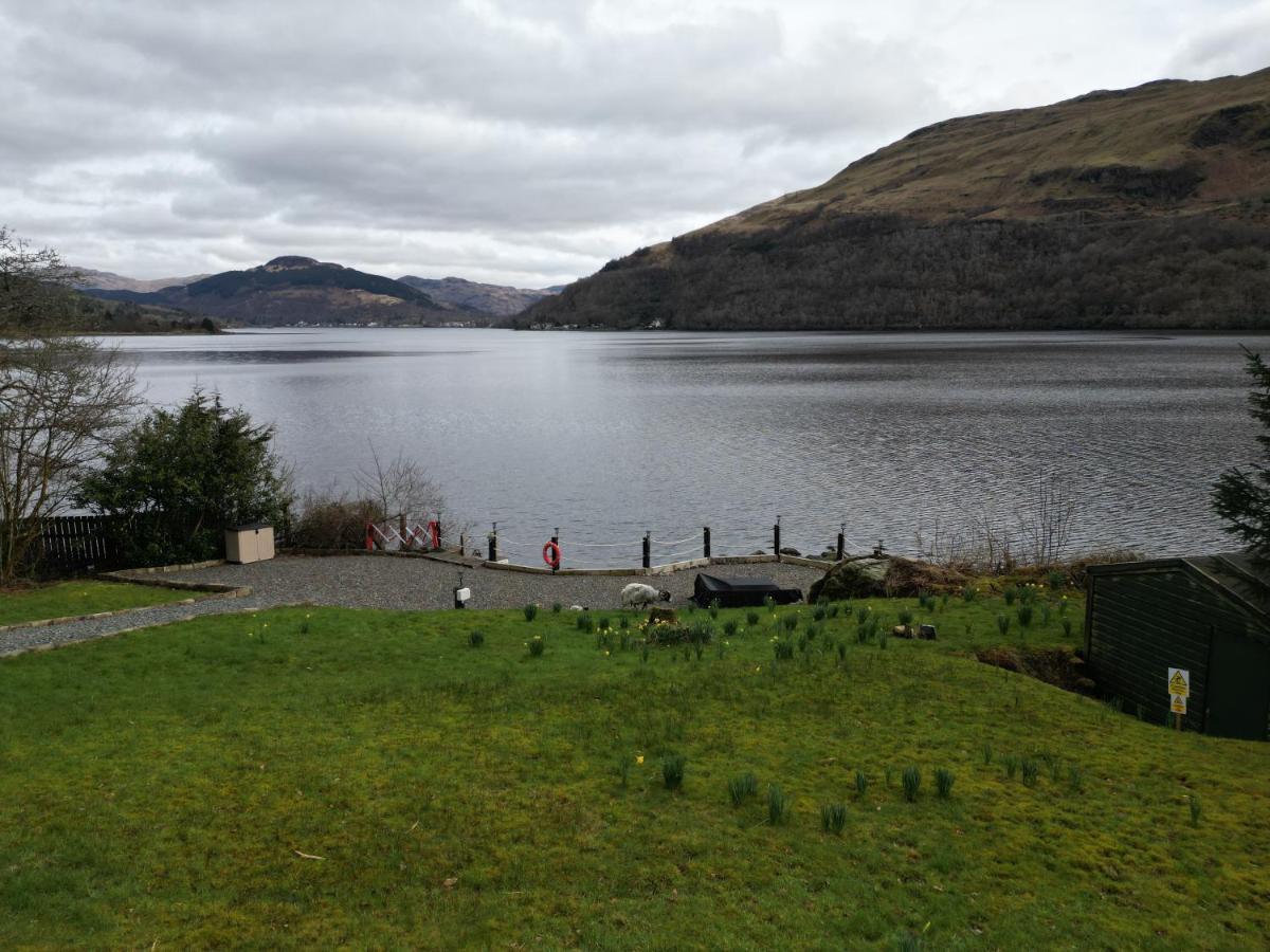 Waterside 3 Bed Cottage, Hot Tub, Sauna, Pvt Beach Arrochar Exterior foto